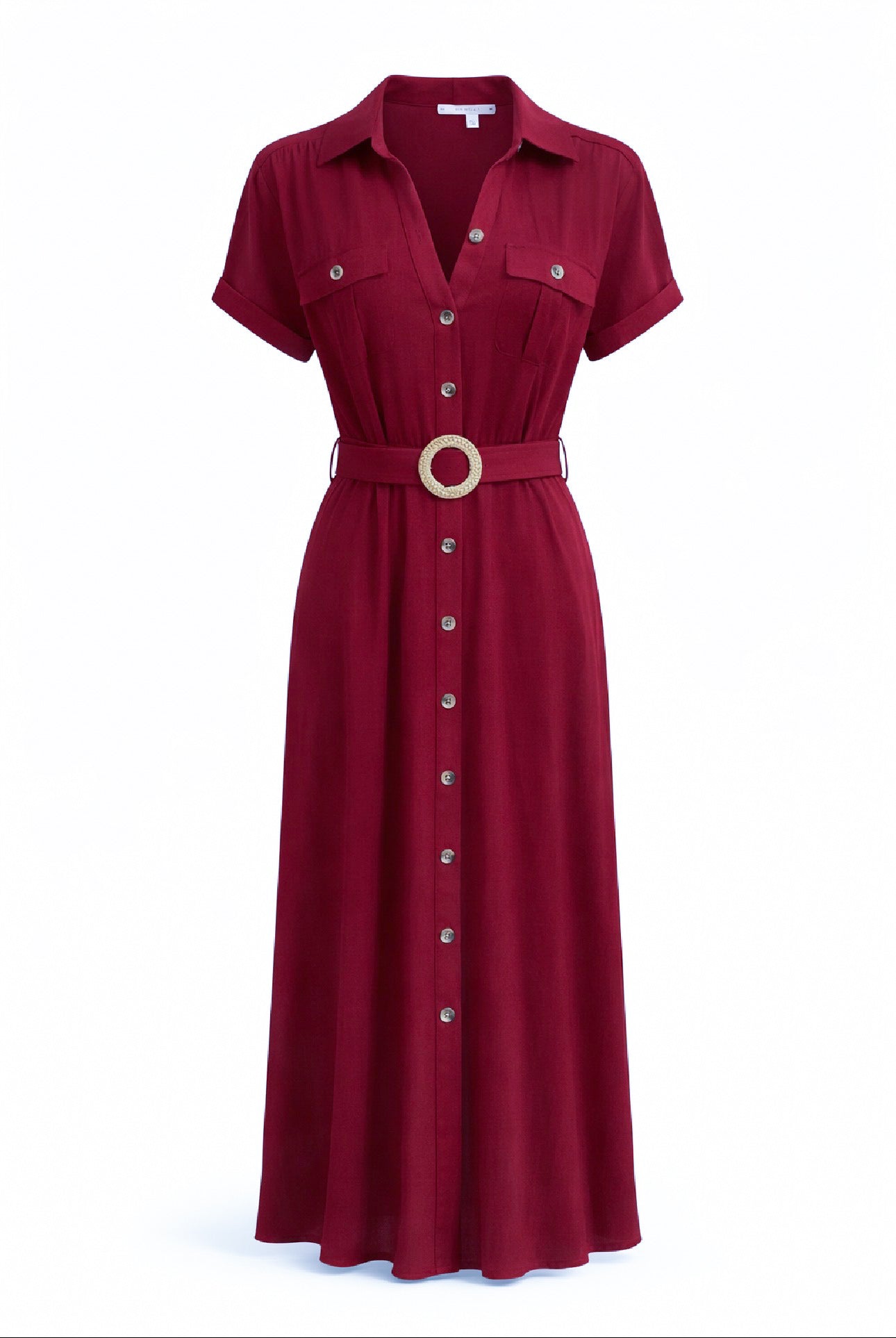 Belted Cargo Dress