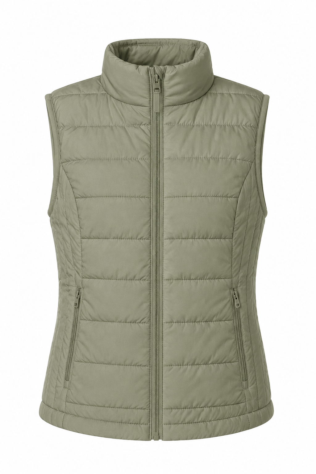 Packable Puffer Zip Vest