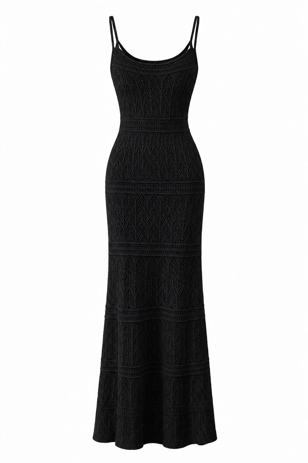 Crochet Lined Maxi Dress