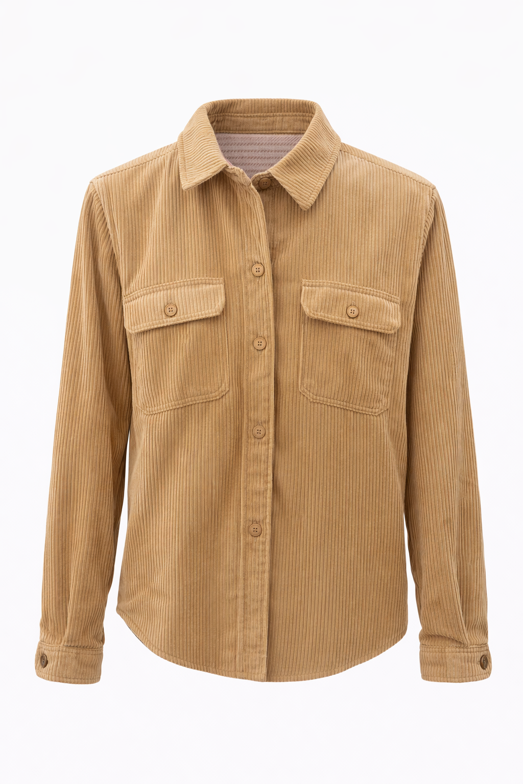 Reversible Corduroy Shacket