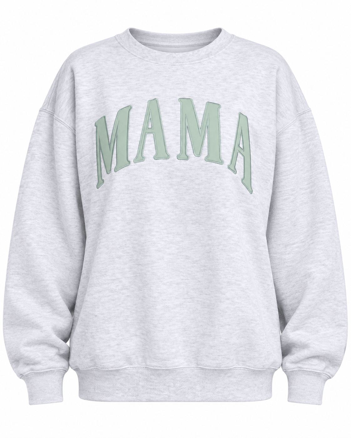Cream Embroidered Mama Pullover