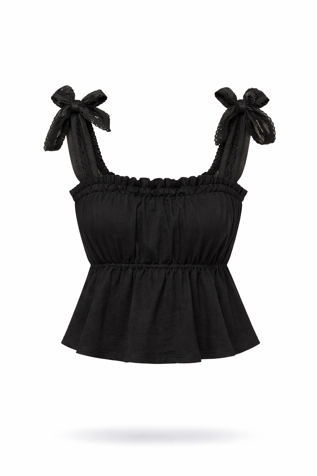 Ruffle Tie Top