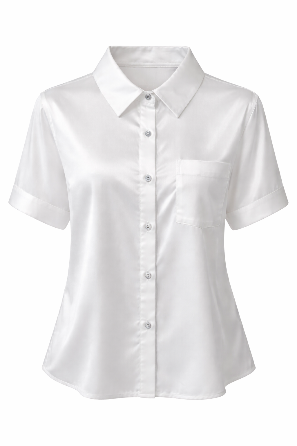 Silk Button Down