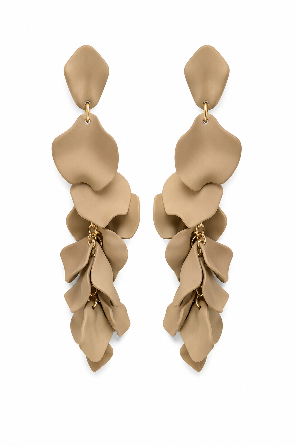Petal Floral Cascade Earring