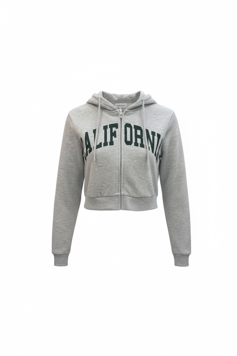 Crop Cali Hoodie