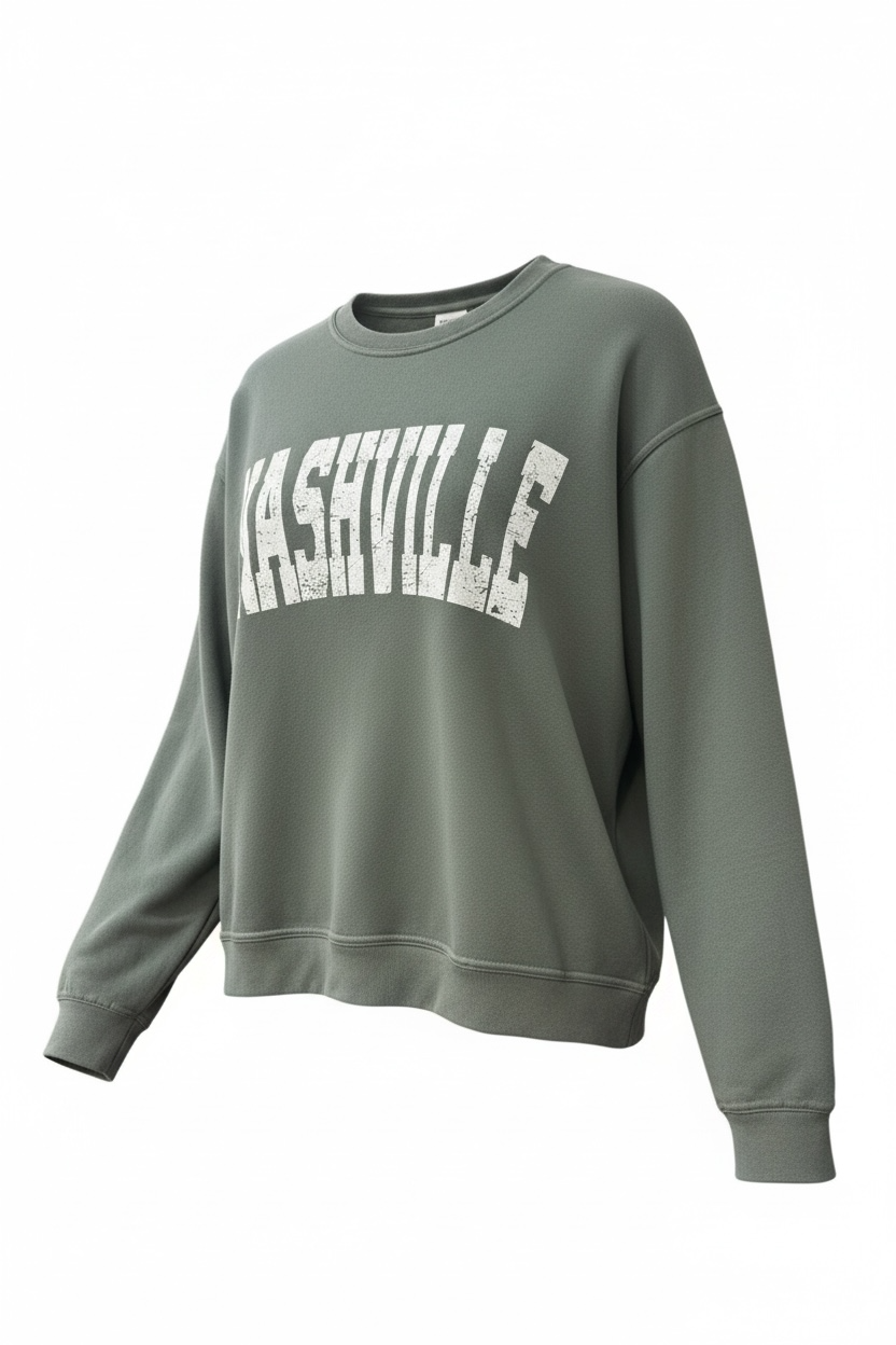 Nashville Green Pullover