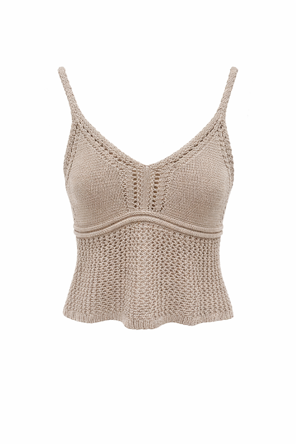 Knit Crochet Tank