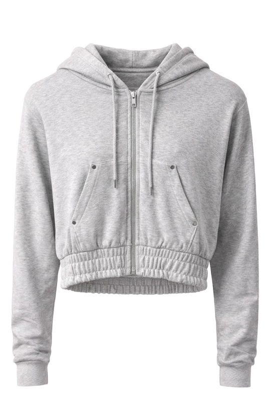 Grey Sweatshirt Hoodie