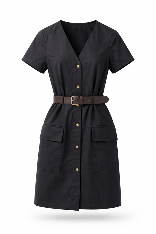 Belt Cargo Dress