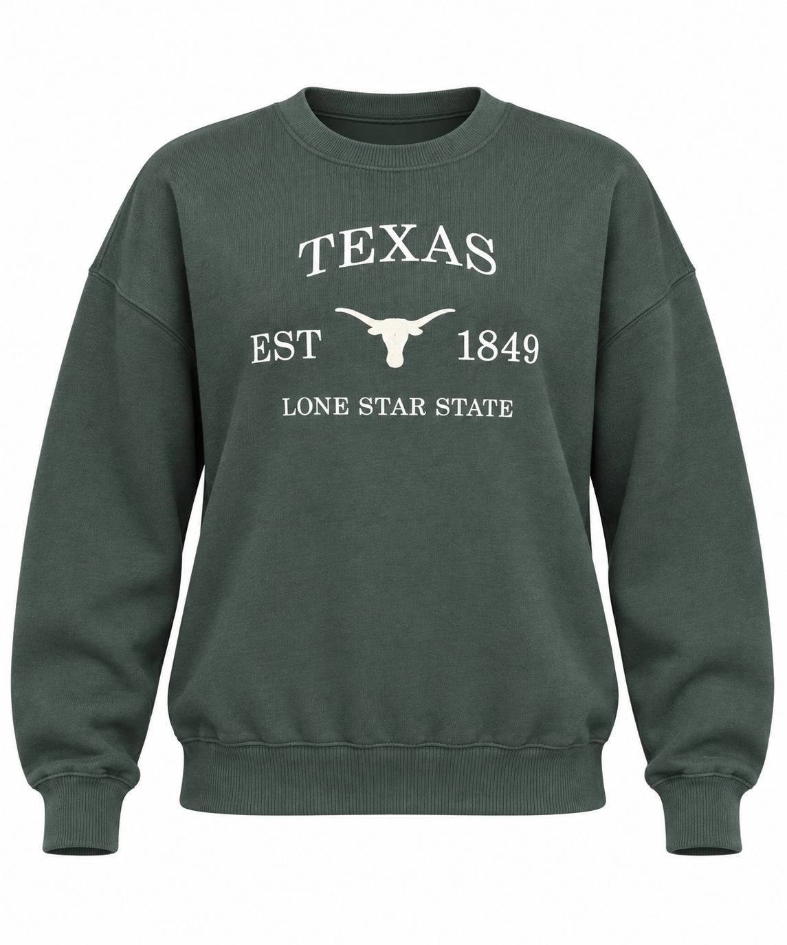 Texas Embroidered Pullover