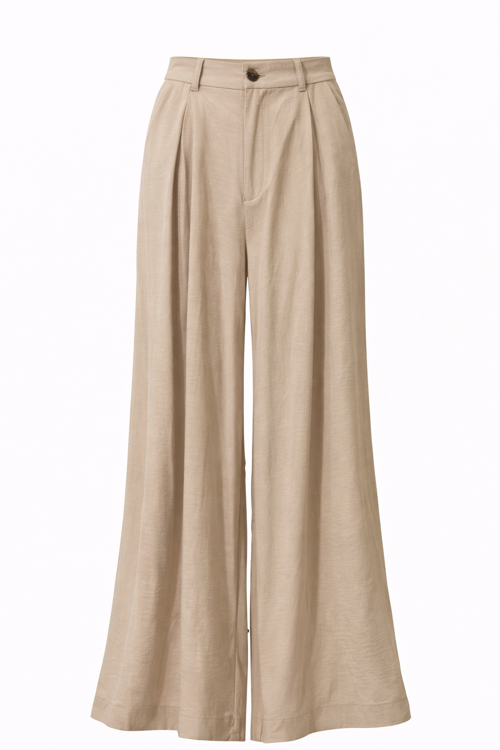 Crepe Trouser Pants