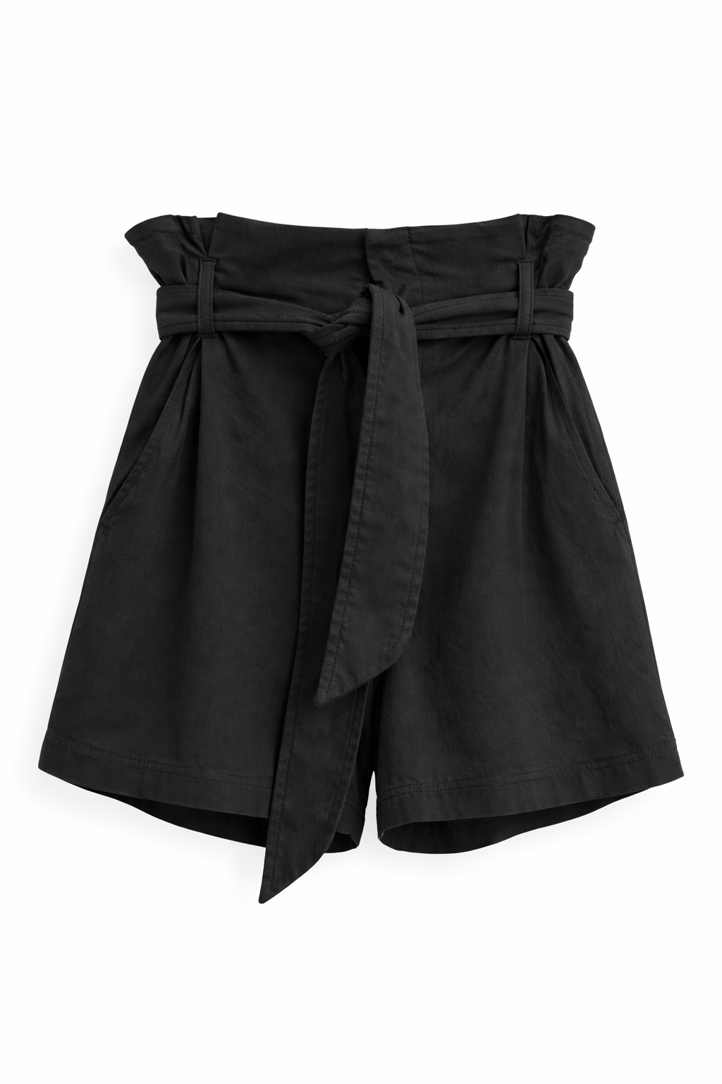 Tie Paper Bag Shorts