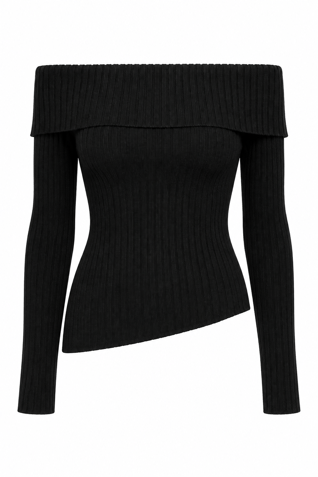 Ribbed Off the Shoulder Sweater