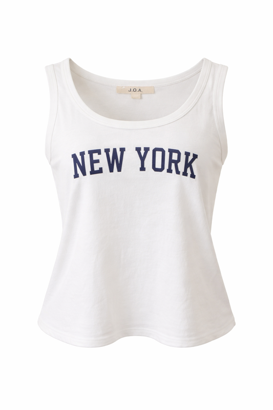 NY Embroidered Tank