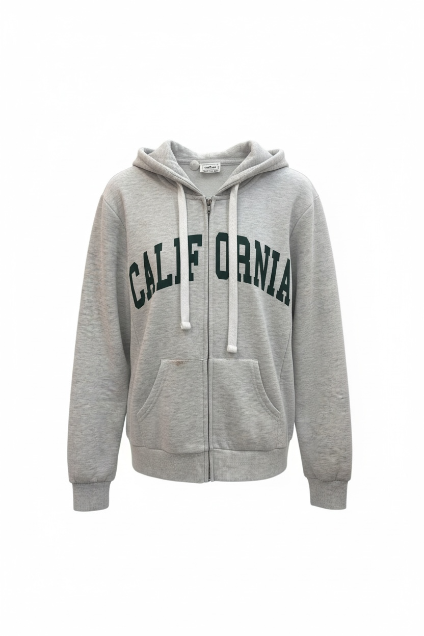 Cali Zip Up Hoodie