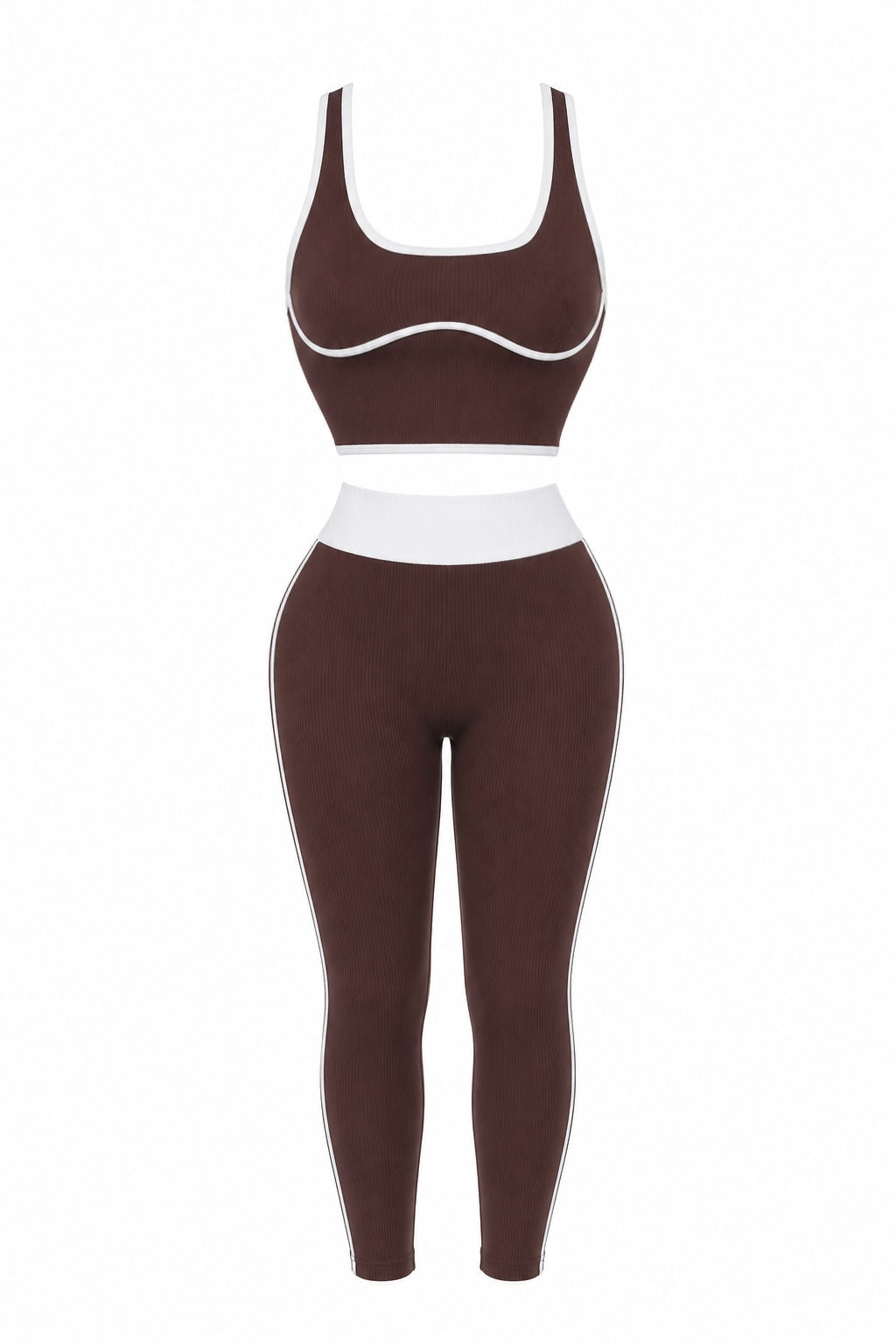 Seamless Ribbed Legging Set