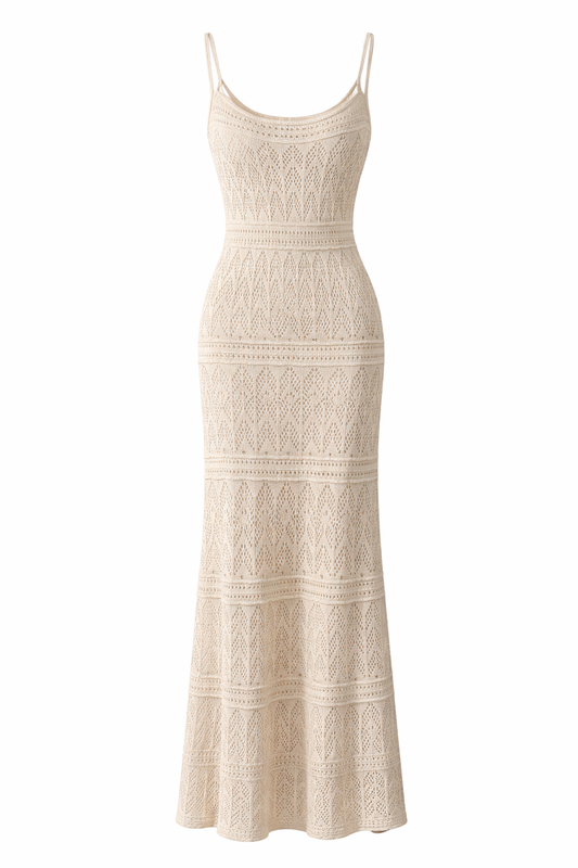 Crochet Lined Maxi Dress
