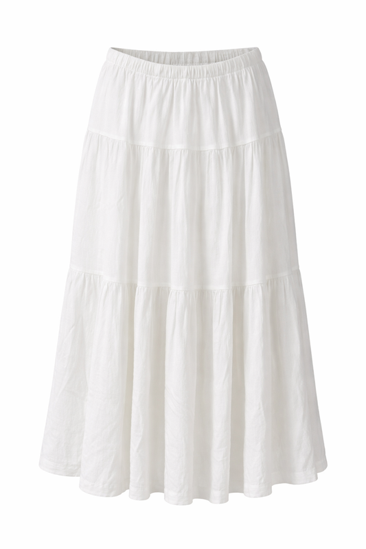 Crepe Maxi Skirt