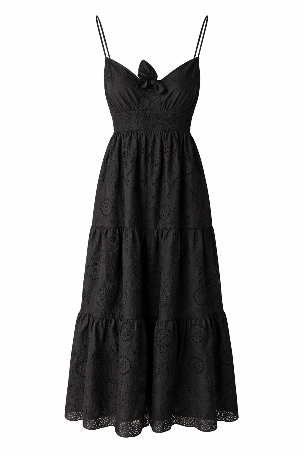 Eyelet Maxi Dress