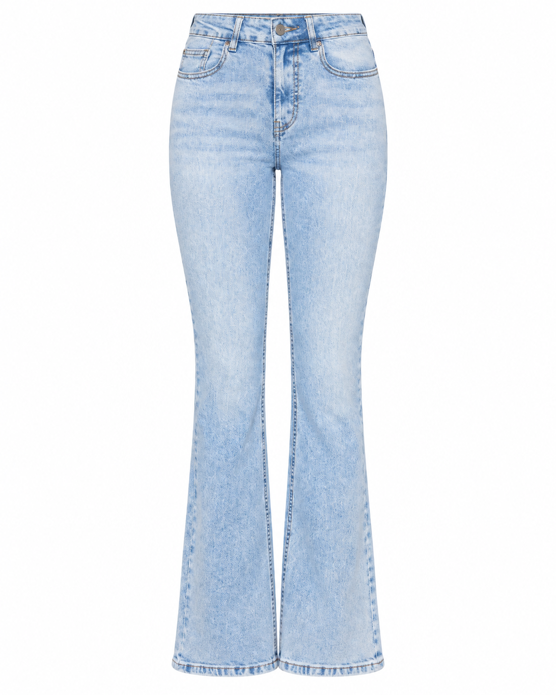 Acid Wash Boot Cut Jeans