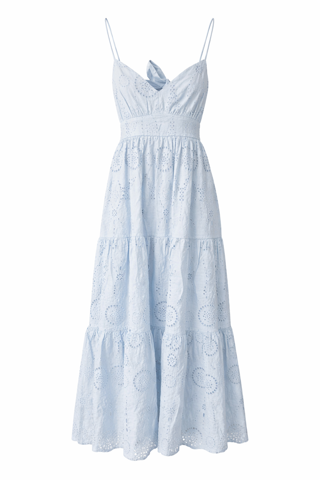 Eyelet Maxi Dress