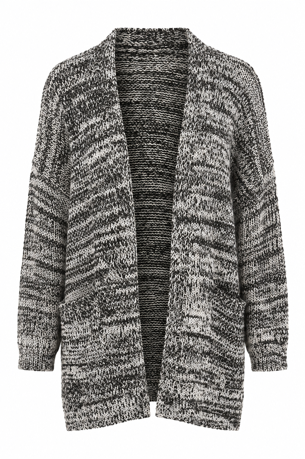 Salt And Pepper Knit Cardigan