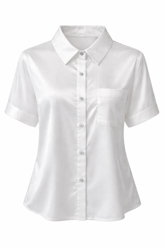Silk Button Down