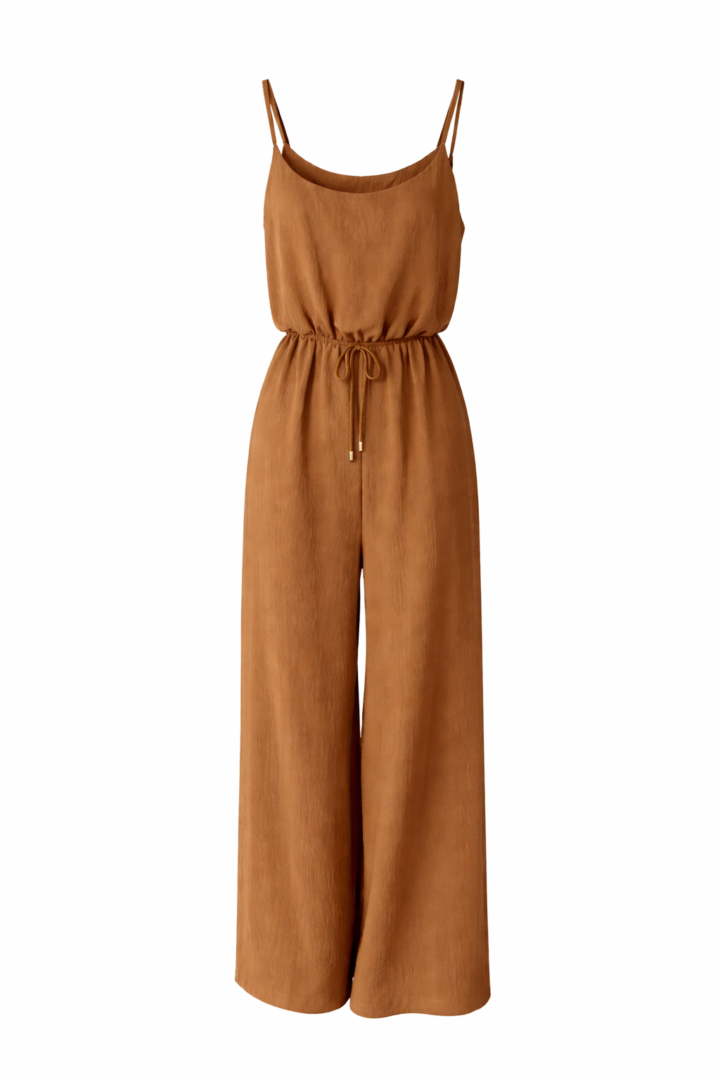 Waist Tie Linen Crepe Jumper