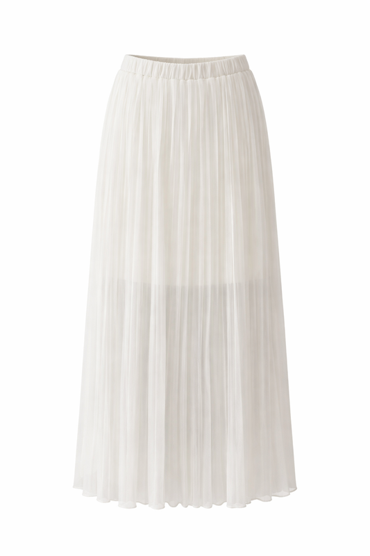 Chiffon Pleated Maxi Skirt