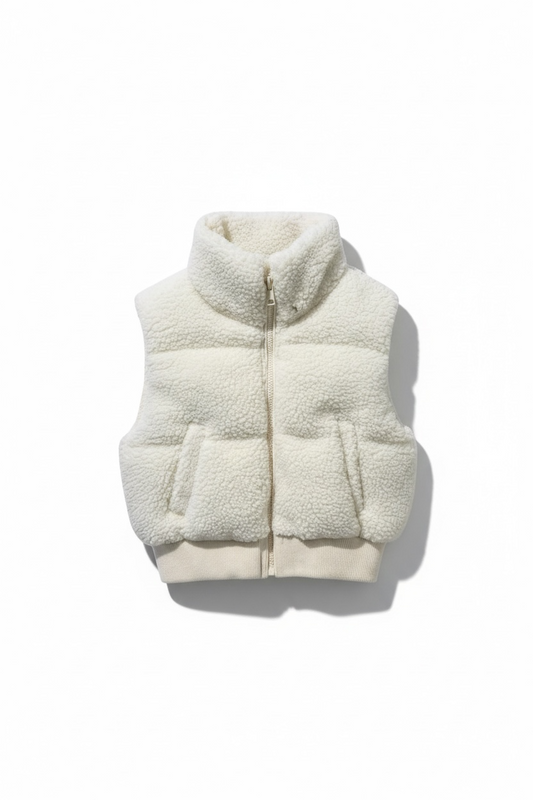 Thick Sherpa Teddy Vest