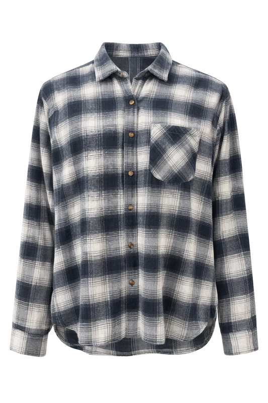 Soft Button Flannel