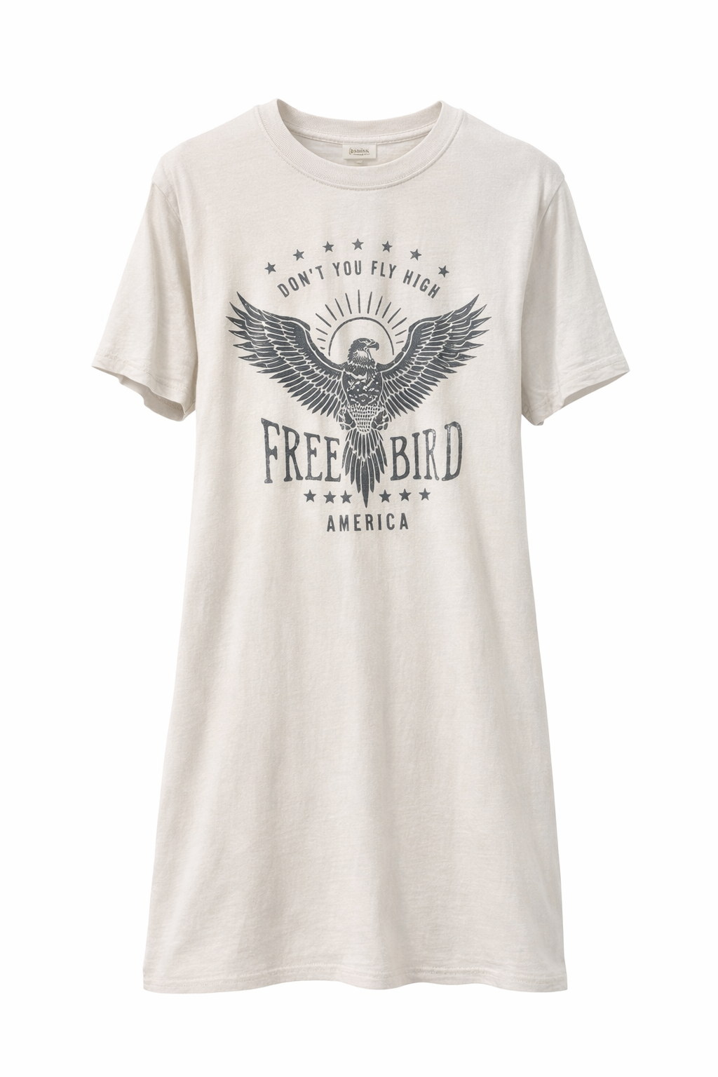 Free Bird T-Shirt Dress