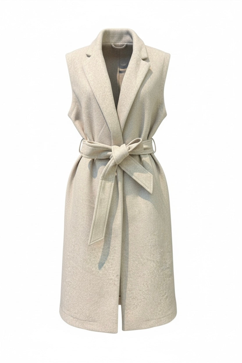Thick Felt Tie Vest