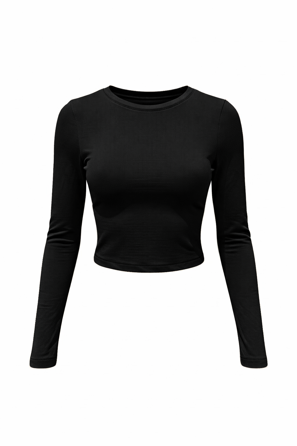 Fur Lined Crop Long Sleeve