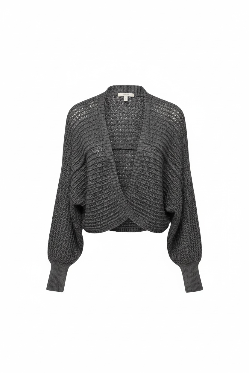 Crochet Arm Knit Sweater