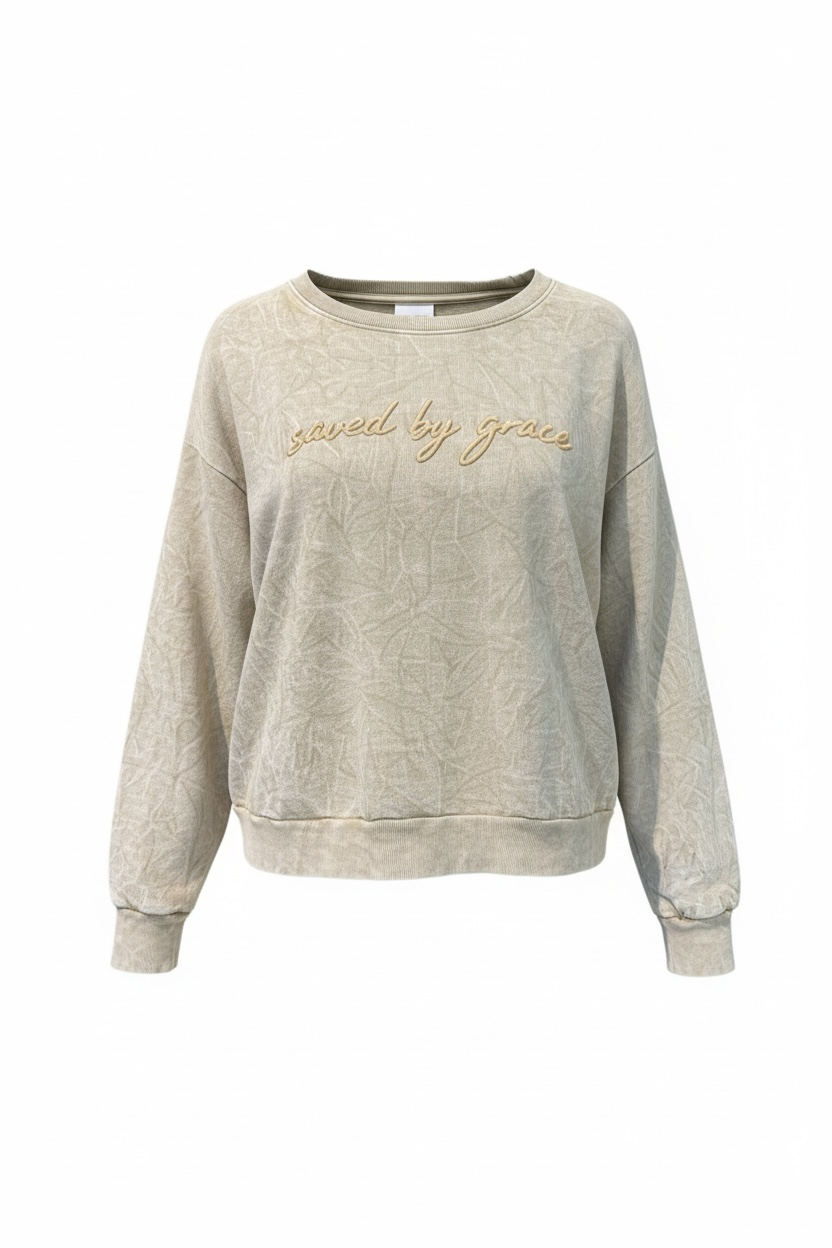 Saved By Grace Pullover