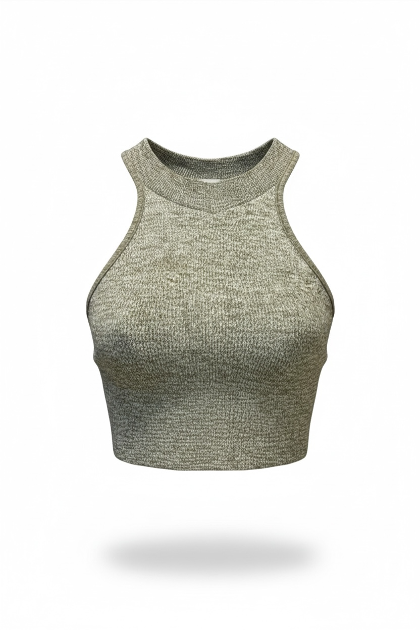 Knit Sweater Crop