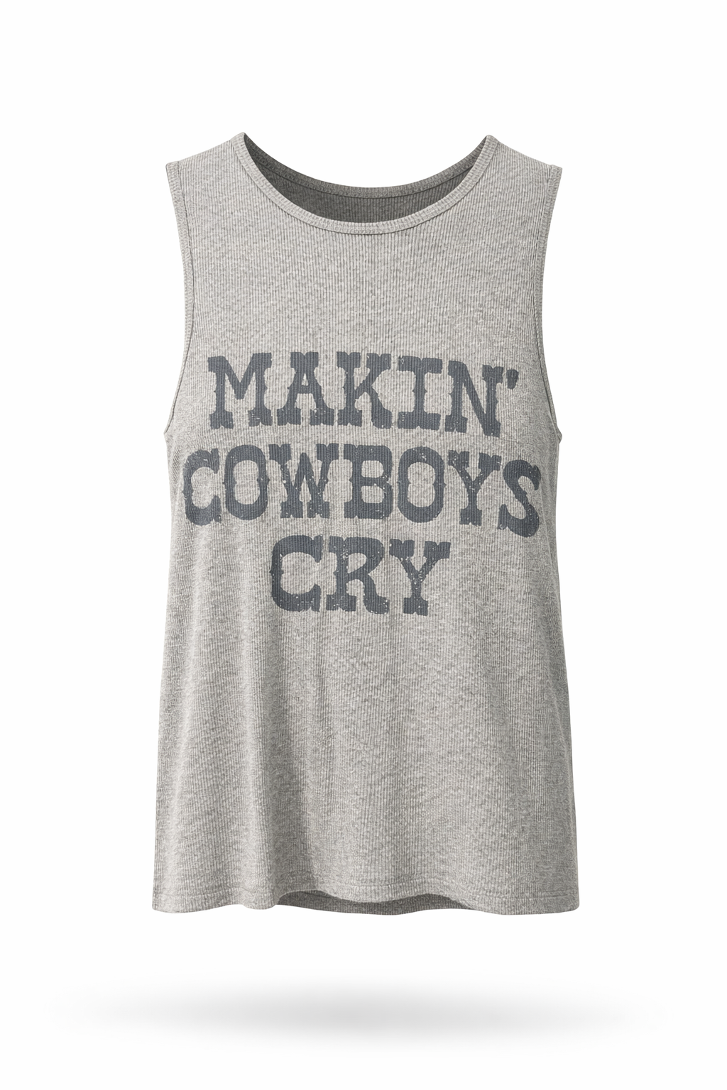 Ribbed Cowboy Tank