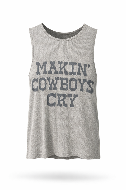 Ribbed Cowboy Tank