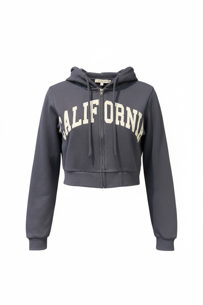 Crop Cali Hoodie