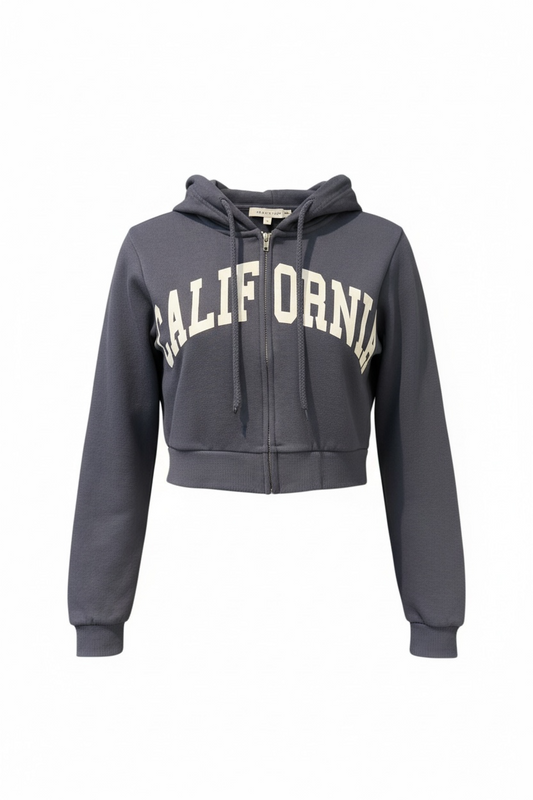 Crop Cali Hoodie