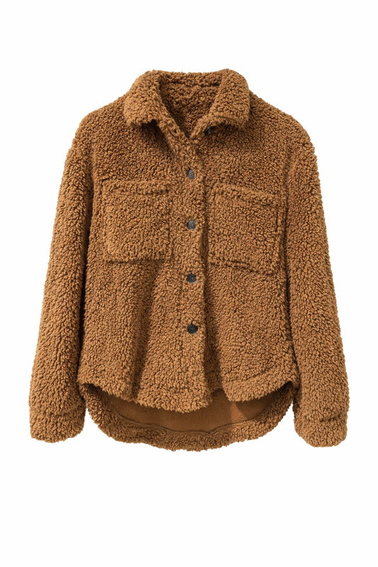 Soft Sherpa Shacket