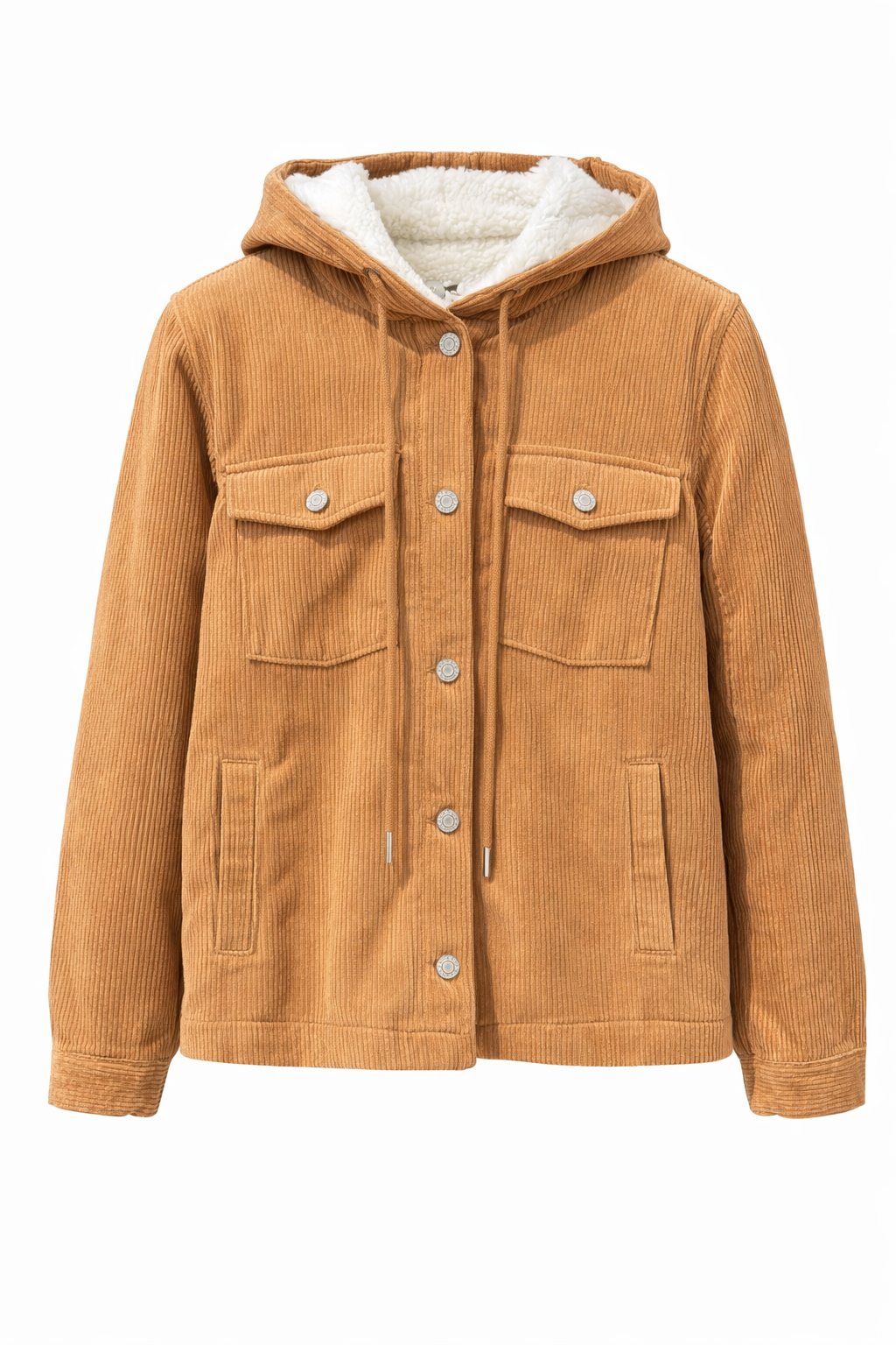 Corduroy Sherpa Shacket