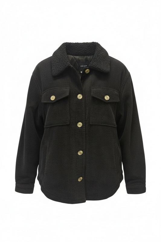 Corduroy Sherpa Shacket