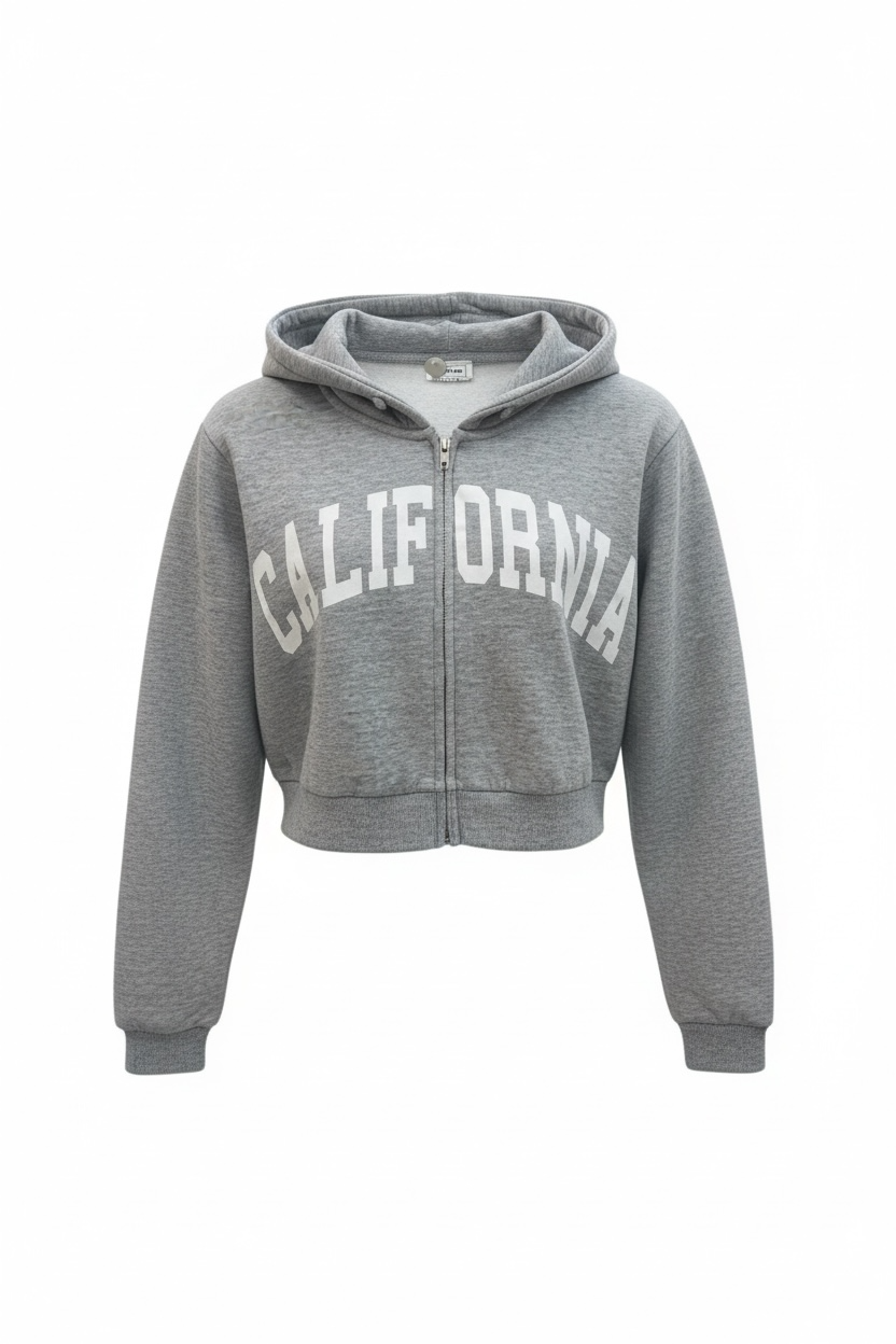 Crop Cali Hoodie