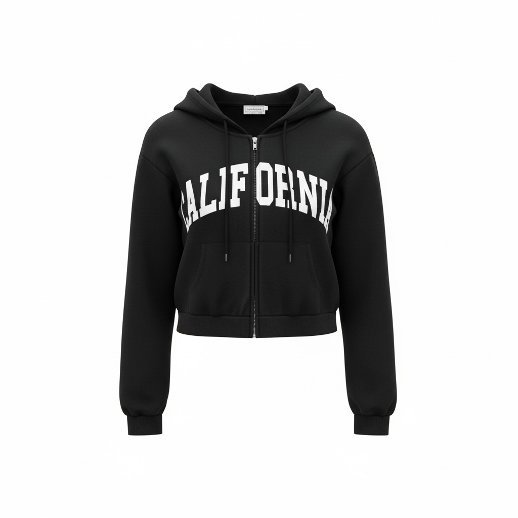 Crop Cali Hoodie