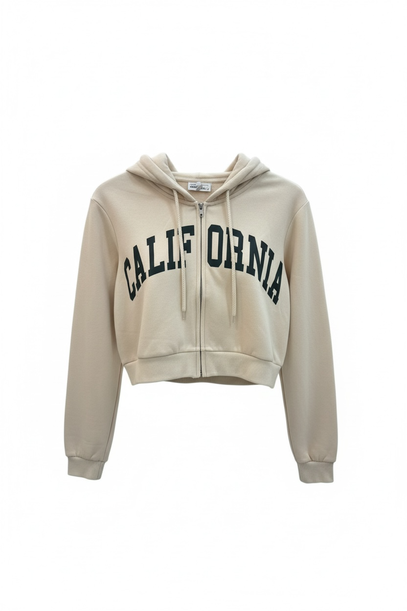 Crop Cali Hoodie