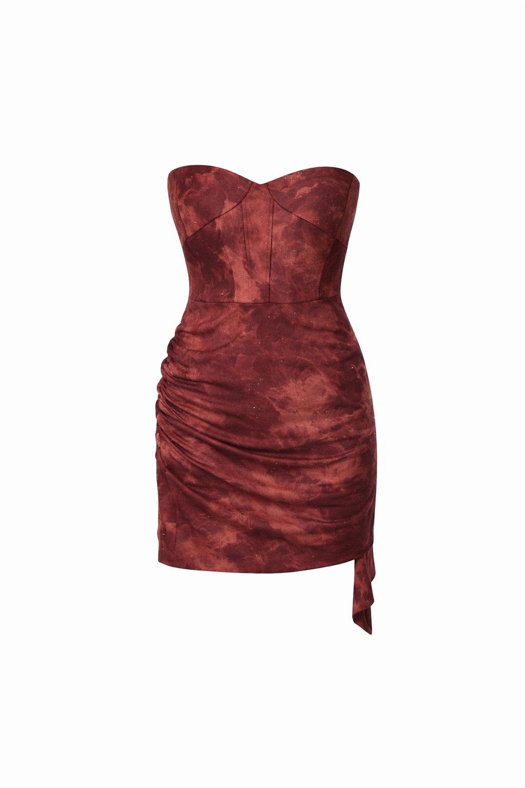 Mesh Floral Sparkle Lace Mini Dress