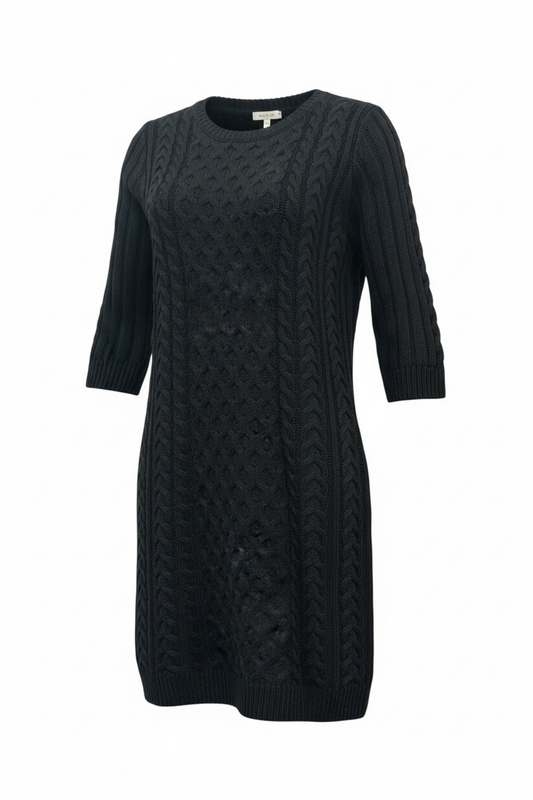 Cable Knit Mini Dress