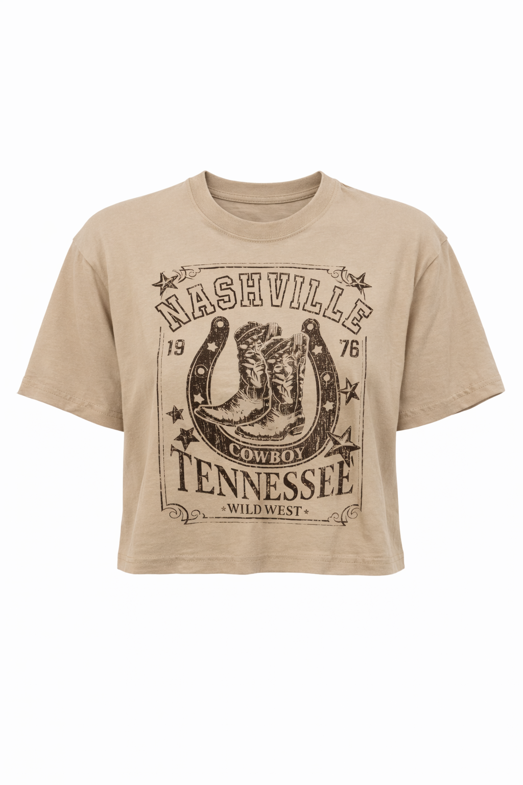 Nashville Western Crop T-Shirt